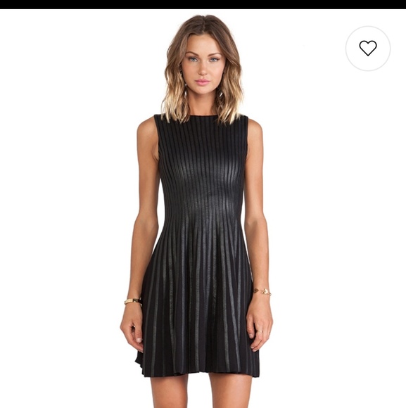 Bailey 44 Dresses & Skirts - Bailey 44 tracked out dress Black Medium bodycon